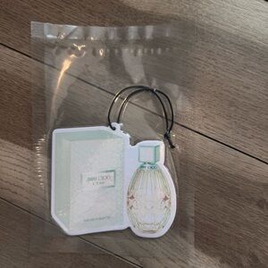 Jimmy Choo luxury perfume car air freshener NEW
